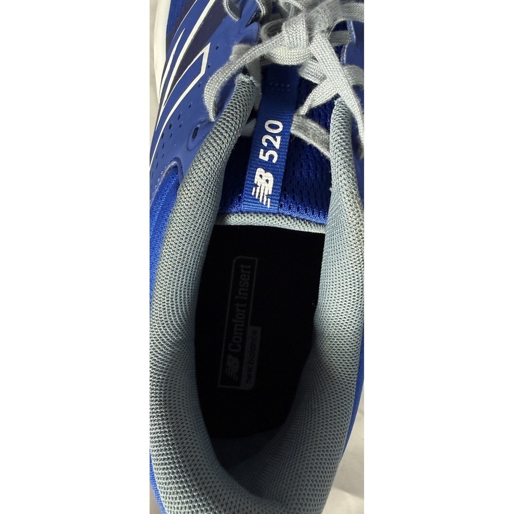 New Balance 520 Men's Athletic Running Shoes Blue Gray White Mesh US 15D M520LR7 - Picture 8 of 9